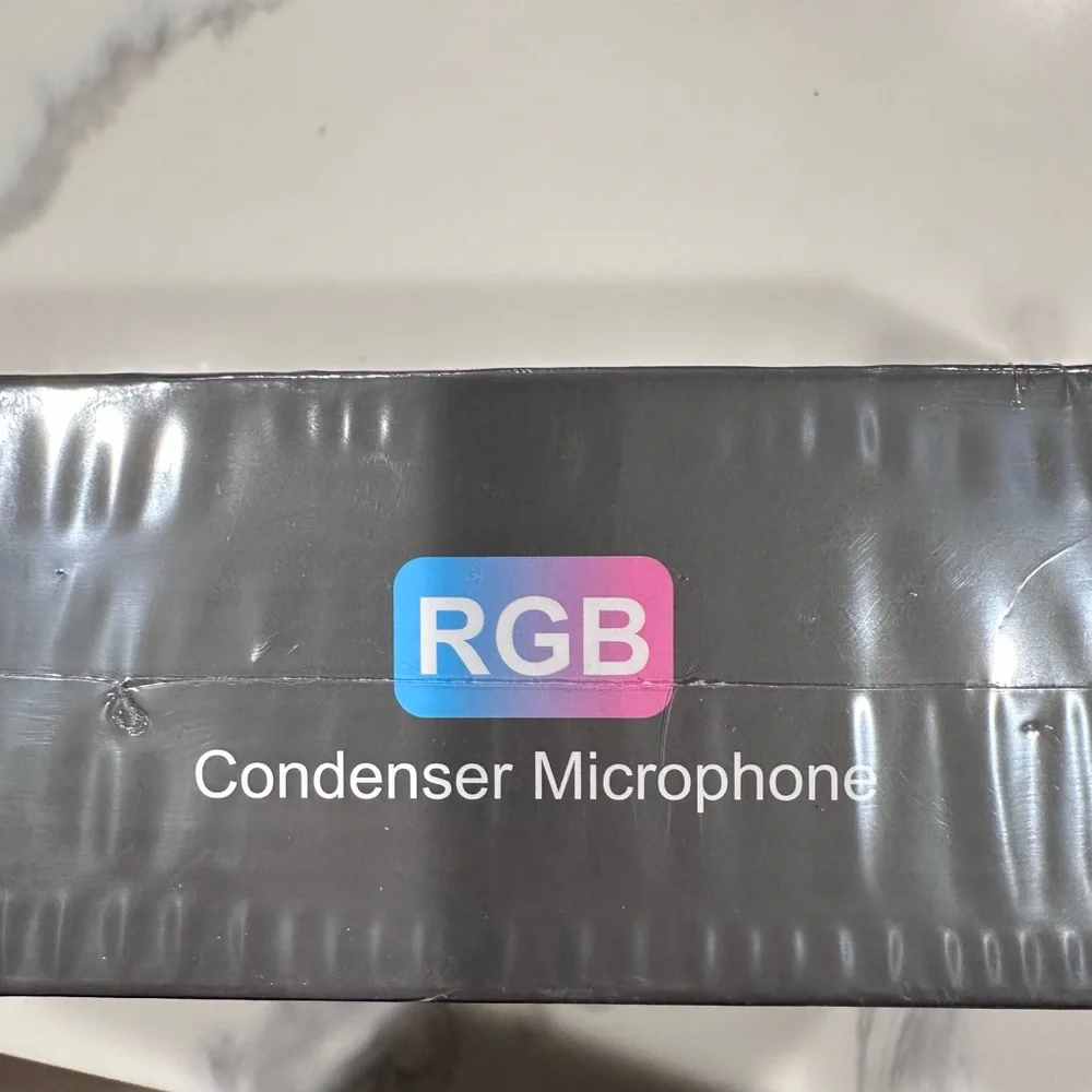 RGB Dynamic Microphone - Black